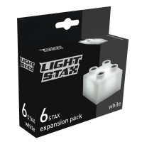 The designer of Light Stax with LED Expansion illumination white 6 el. 2x2 (LS-M04001)