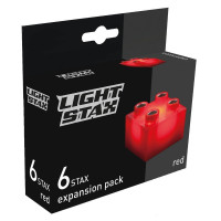 The designer of Light Stax with LED Expansion illumination red 6 el. 2x2 (LS-M04003)