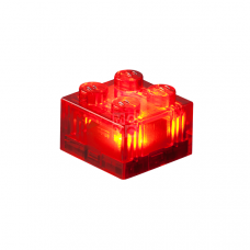 The designer of Light Stax with LED Transparent illumination red 1 el. 2x2 (LS-S11904-01)