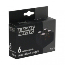 The designer of Light Stax with LED Expansion illumination black 6 el. 2x2 (LS-M04009)