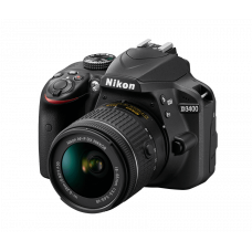 Фотоаппарат NIKON D3400 AF-P 18-55 Non-VR Black (VBA490K002)