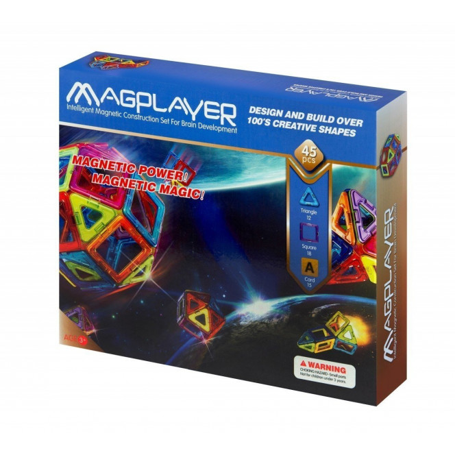 Designer of Magplayer magnetic set 45 el. MPA-45