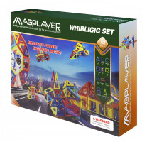 Конструктор Magplayer магнитный набор 112 эл. MPB-112