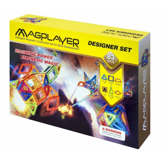 Designer of Magplayer magnetic set 83 el. MPA-83