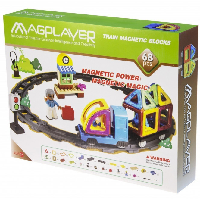 Designer of Magplayer magnetic set 68 el. MPK-68