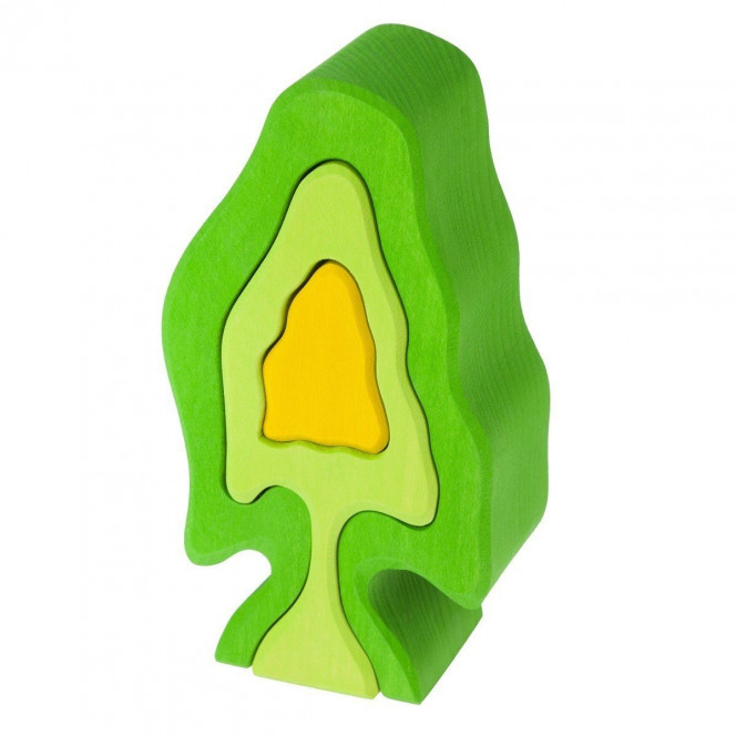 Designer wooden Nic Green tree (NIC523080)