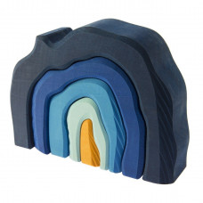 Designer wooden Nic Cave Blue (NIC523323)