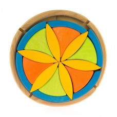 Designer wooden Nic Flower (NIC523062)