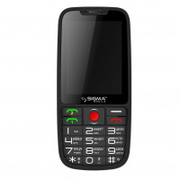 Sigma Comfort 50 Elegance Black mobile phone