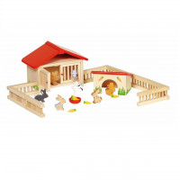 Set for goki dolls the rabbits Shelter (51736G)