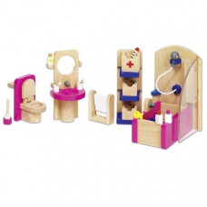 Set for goki dolls bathroom Furniture (51748G)