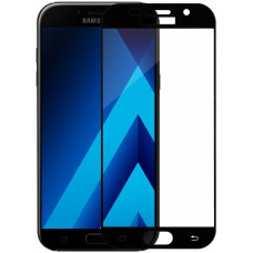 Стекло MakeFuture для Galaxy A7 (2017) Black Full Cover