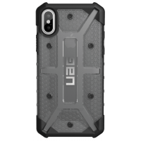 Чехол UAG для iPhone X Plasma Ash Grey Transparent