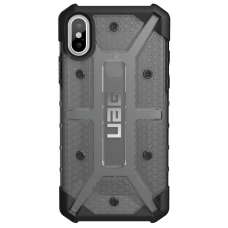 Чехол UAG для iPhone X Plasma Ash Grey Transparent