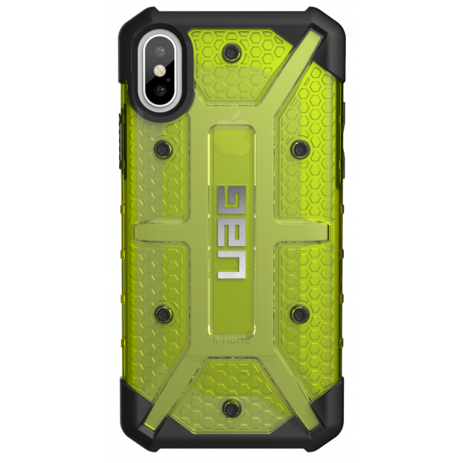 UAG cover for iPhone X Plasma Citron Yellow Transparent