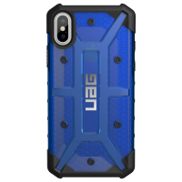 Чехол UAG для iPhone X Plasma Cobalt Blue Transparent