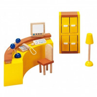 Set for goki dolls Furniture for office Resepshin (51696G)