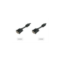 DIGITUS accessories DVI-D dual link (M/M) DIGITUS Cable of 5 m, Black / Black (AK-320101-050-S)