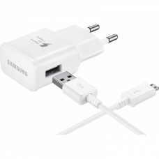 Network Samsung EP-TA20 Fast Charger + microUSB Cable White charger