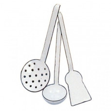 Game Nic set kitchen accessories enamel of 3 pieces (NIC530600)