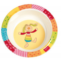 Plate deep sigikid Rainbow Rabbit (24439SK)