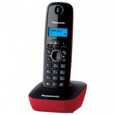 DECT Panasonic KX-TG1611UAR Black Red phone