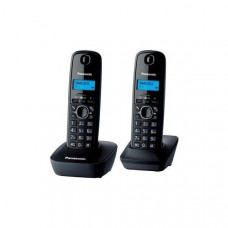 DECT Panasonic KX-TG1612UAH Black Grey phone