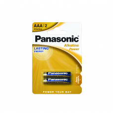 Батарейка Panasonic ALKALINE POWER AAA BLI 2 (LR03REB/2BP)