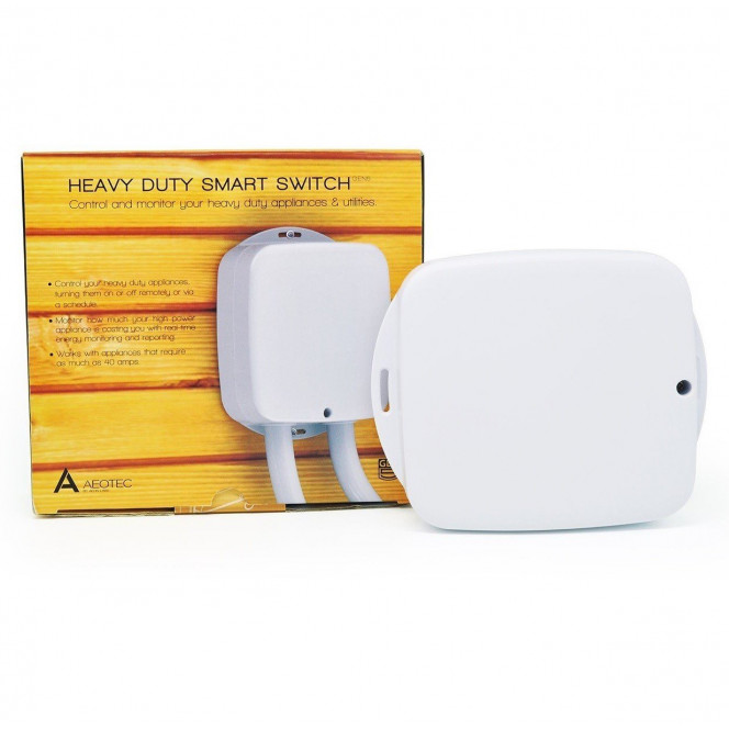 Heavy-duty intelligent Aeotec Heavy Duty Smart Switch switch