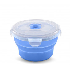 Transforming container for food of Nuvita of 6 m + 230 ml. Blue (NV4466Blue)