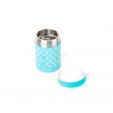 Thermos metal for food of Nuvita of 350 ml. Turquoise (NV1471)