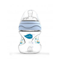 Small bottle for feeding of Nuvita Mimic of 150 ml. 0 m + Antikolikovaya, blue (NV6010Blue)