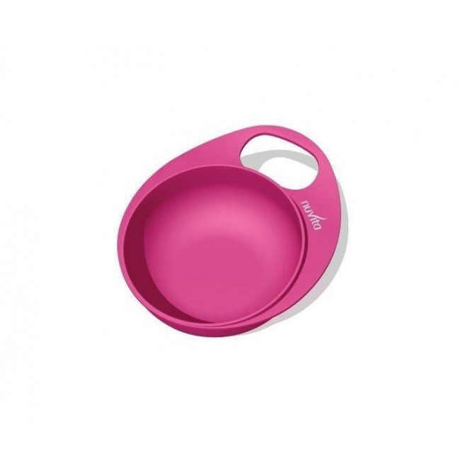 Plate for feeding of Nuvita Easy Eating of deep 2 pieces. Pink (NV8431Pink)