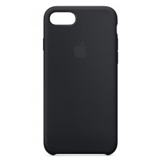 Чехол Apple Leather Case для iPhone 8/7/SE 2020 Black (MQH92ZM/A)