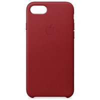 Cover of Leather Case Apple for iPhone 8/7/SE 2020 of PRODUCT RED (MQHA2ZM/A)