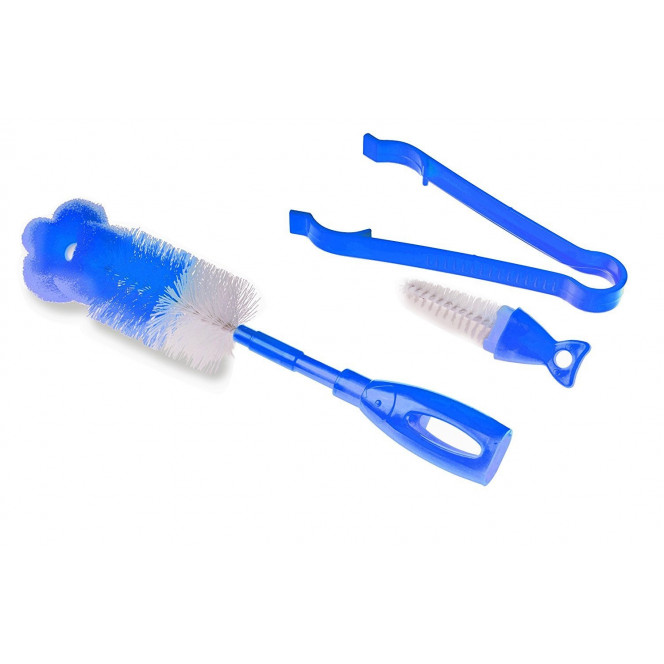 A set of brushes for Nuvita small bottles Blue (NV1485Blue)