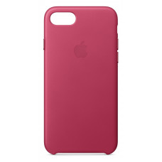 Cover of Leather Case Apple for iPhone 8/7/SE 2020 of Pink Fuchsia (MQHG2ZM/A)