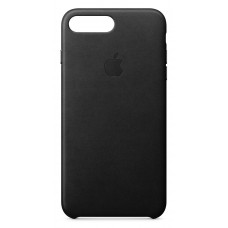 Чехол Apple Leather Case для iPhone 8 Plus / 7 Plus Black (MQHM2ZM/A)