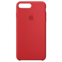 Чехол Apple Silicone Case для iPhone 8 Plus / 7 Plus (PRODUCT)RED (MQH12ZM/A)