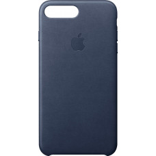 Чехол Apple Leather Case для iPhone 8 Plus / 7 Plus Midnight Blue (MQHL2ZM/A)