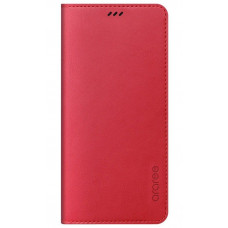 Cover of Samsung for Galaxy A8 + 2018 (A730) Flip Wallet Tangerine Red