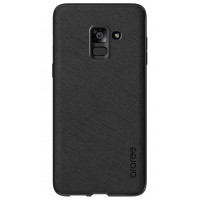 Чехол Samsung для Galaxy A8+ 2018 (A730) Silicon cover Black