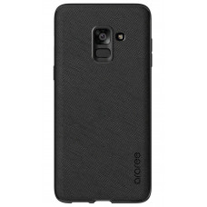 Cover of Samsung for Galaxy A8 + 2018 (A730) Silicon cover Black