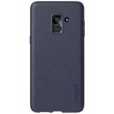 Cover of Samsung for Galaxy A8 + 2018 (A730) Silicon cover Midnight Blue