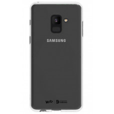 Cover of Samsung for Galaxy A8 2018 (A530) Soft Clear Cover Clear