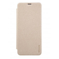 NILLKIN cover for Galaxy S8 + (G955) of Sparkle Leather PU Gold