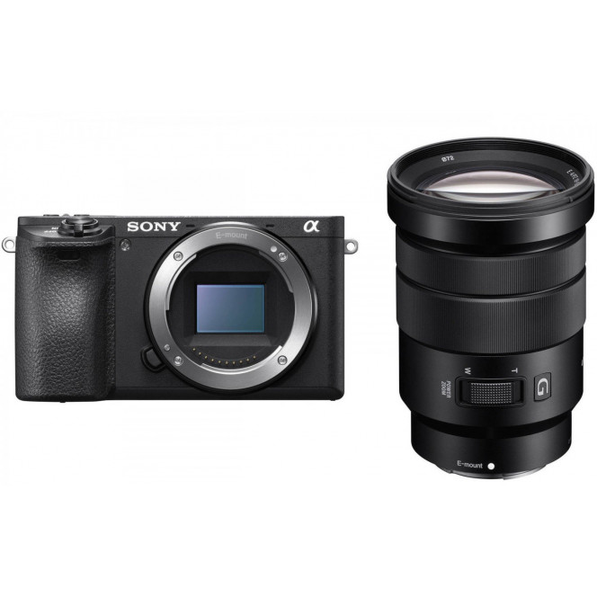 SONY Alpha a6500 + E PZ 18-105 mm f/4.0 G OSS camera (ILCE6500PZ.CEC)