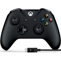 Аксессуар к приставкам Microsoft Джойстик Xbox One + Cable for WIN (4N6-00002)