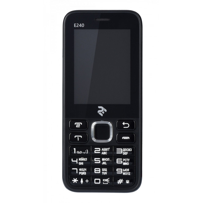 Mobile phone 2E E240 DS Black