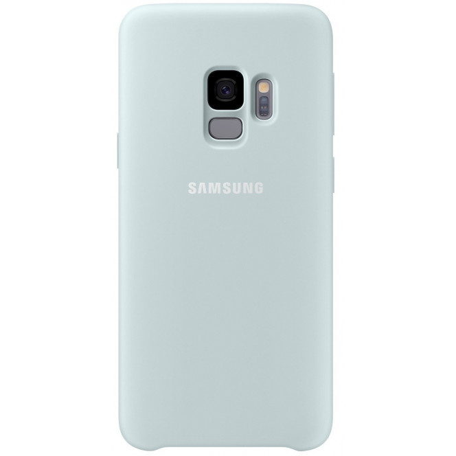 Cover of Samsung for Galaxy S9 + (G965) of Silicone Cover Blue